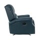 preview thumbnail 6 of 62, Ilario 32.67'' Wide Genuine Leather Manual Rocker Recliner, Set of 2
