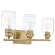 preview thumbnail 4 of 2, Quorum International 5112-3 Lacy 3 Light 21" Wide Vanity Light
