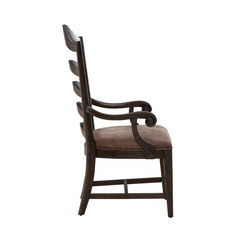 Paradise Valley 7 Piece Trestle Table Set with 6 Chairs Alternate