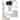 Somette Bordeaux Gloss White 3-drawer Nightstand