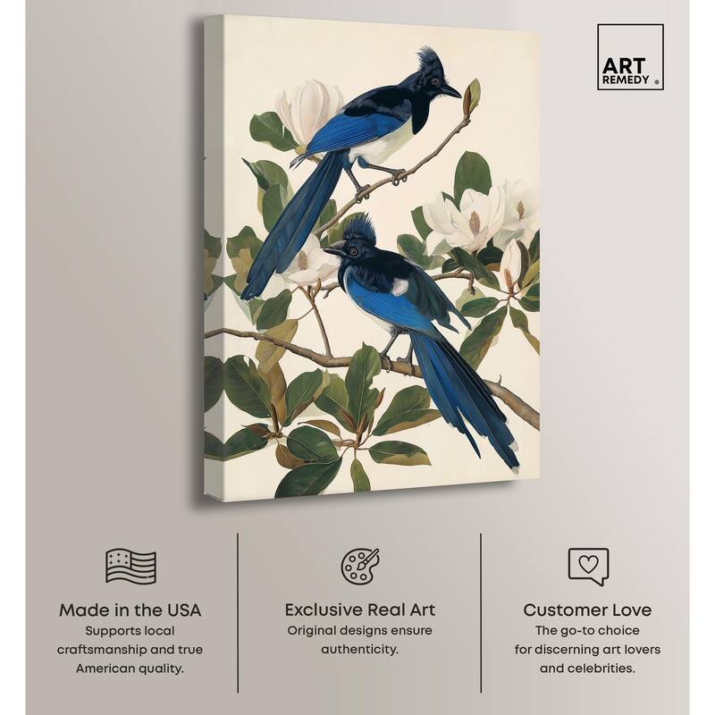 Twilight Treetop Canvas by Art Remedy, Gallery Wrapped