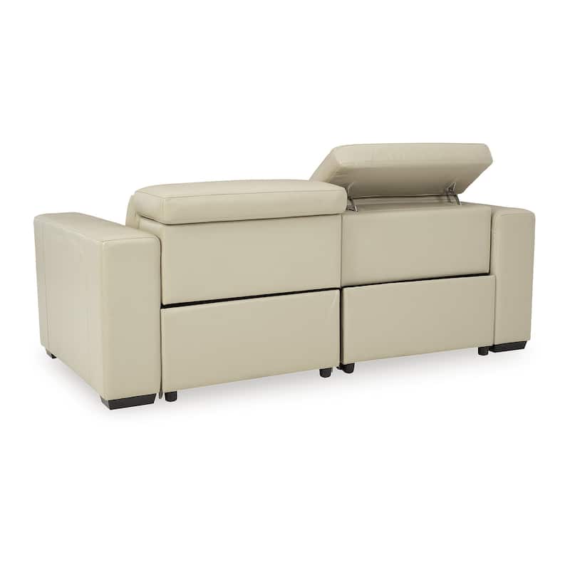 Signature Design by Ashley Texline 3-Piece Power Reclining Loveseat - 82" W x 43" D x 32.25" H