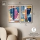 preview thumbnail 36 of 41, Abstract Mask Series Living Room Set Shadowbox Print by Art Remedy