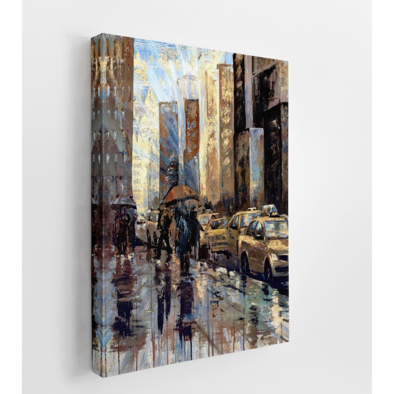 Fine Art Studio LLC New York Taxis II by R. Bolokofsky Bed Bath
