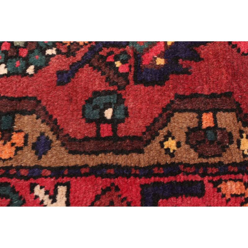 ECARPETGALLERY Hand-knotted Andelz Navy Wool Rug - 4'3 x 7'1