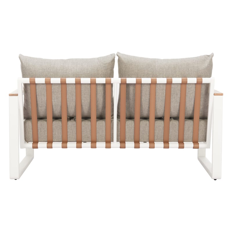 Welt Sofa Taupe & White