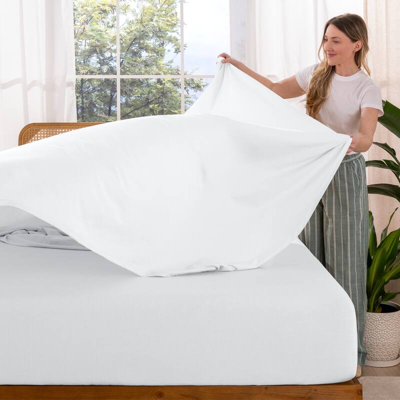 Bare Home Organic Cotton Jersey Sheet Set