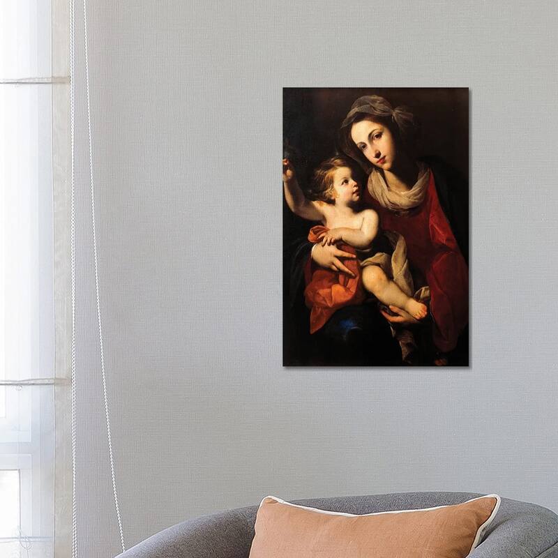 iCanvas "Madonna And Child" by Francesco Solimena Canvas Print - 26x18x1.5