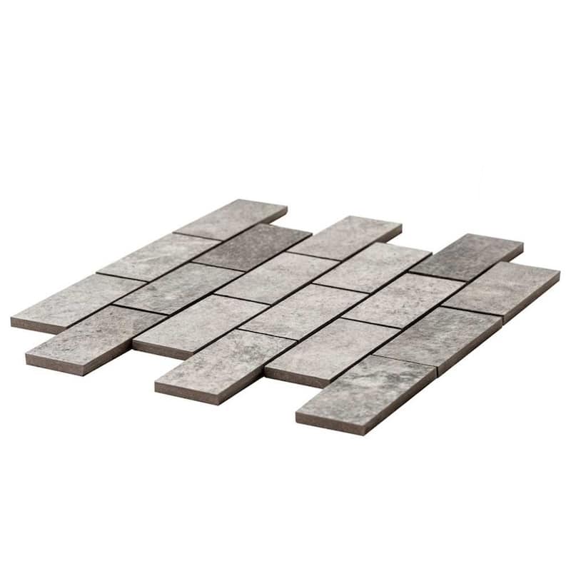 The Wilds 2x4 Matte Porcelain Subway Mosaic Tile - Floor, Wall, Backsplash