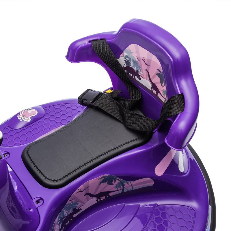 12V Kids Ride On Bumper car W/Parents control,Rotate 360 degrees,Two-handed switch for direction control For kids of 2-5