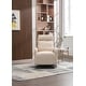 preview thumbnail 8 of 25, Jiada Upholstered Swivel Glider.Rocking Chair For Nursery