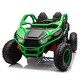 preview thumbnail 9 of 52, 24V Two-seater Kids Ride On UTV w/Parents Control,400W Super High Power,Four-Wheel Suspension,Bluetooth,MP3,USB,LED Light,Horn