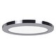preview thumbnail 1 of 0, Access Lighting ModPLUS - Round LED Flush Mount - 7" - 120-277V - Chrome Finish - White Acrylic Chrome