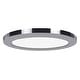 preview thumbnail 1 of 0, Access Lighting ModPLUS - Round LED Flush Mount - 9" - 120-277V - Chrome Finish - White Acrylic