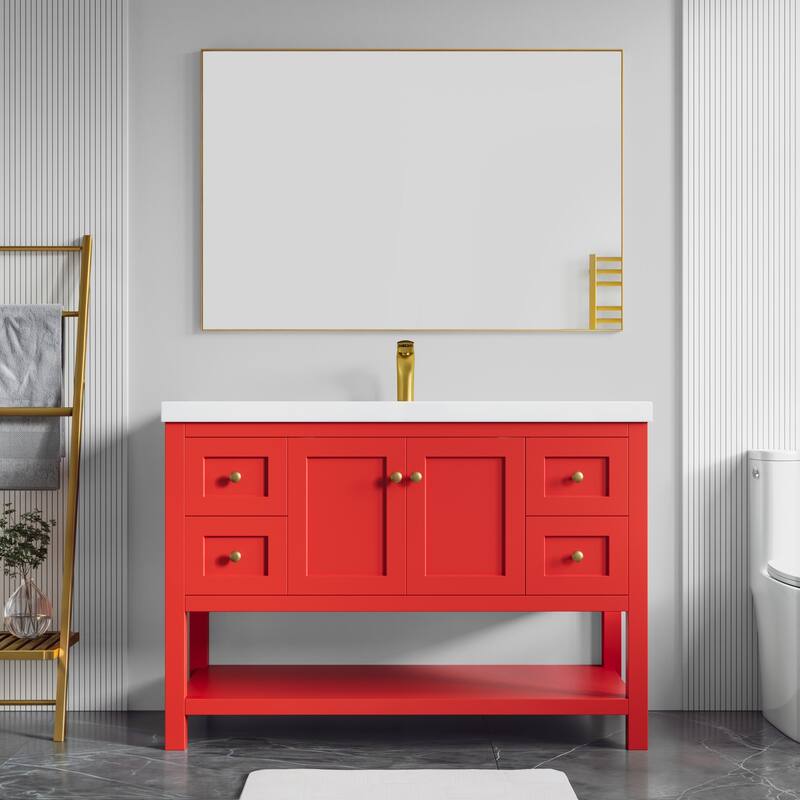 Winslow 48" Single Bathroom Vanity Set