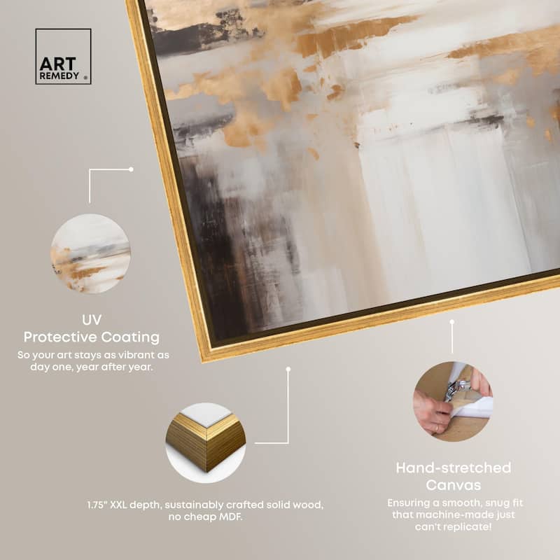 Glistening Stillness II Canvas by Art Remedy