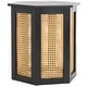 preview thumbnail 9 of 34, SAFAVIEH Danez Hexagon Cane Accent Table (Fully Assembled) - 20Wx17Dx20H