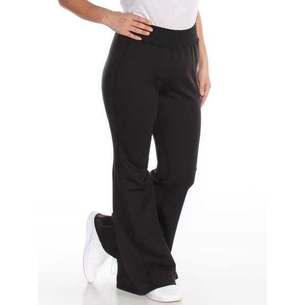 black flare work pants