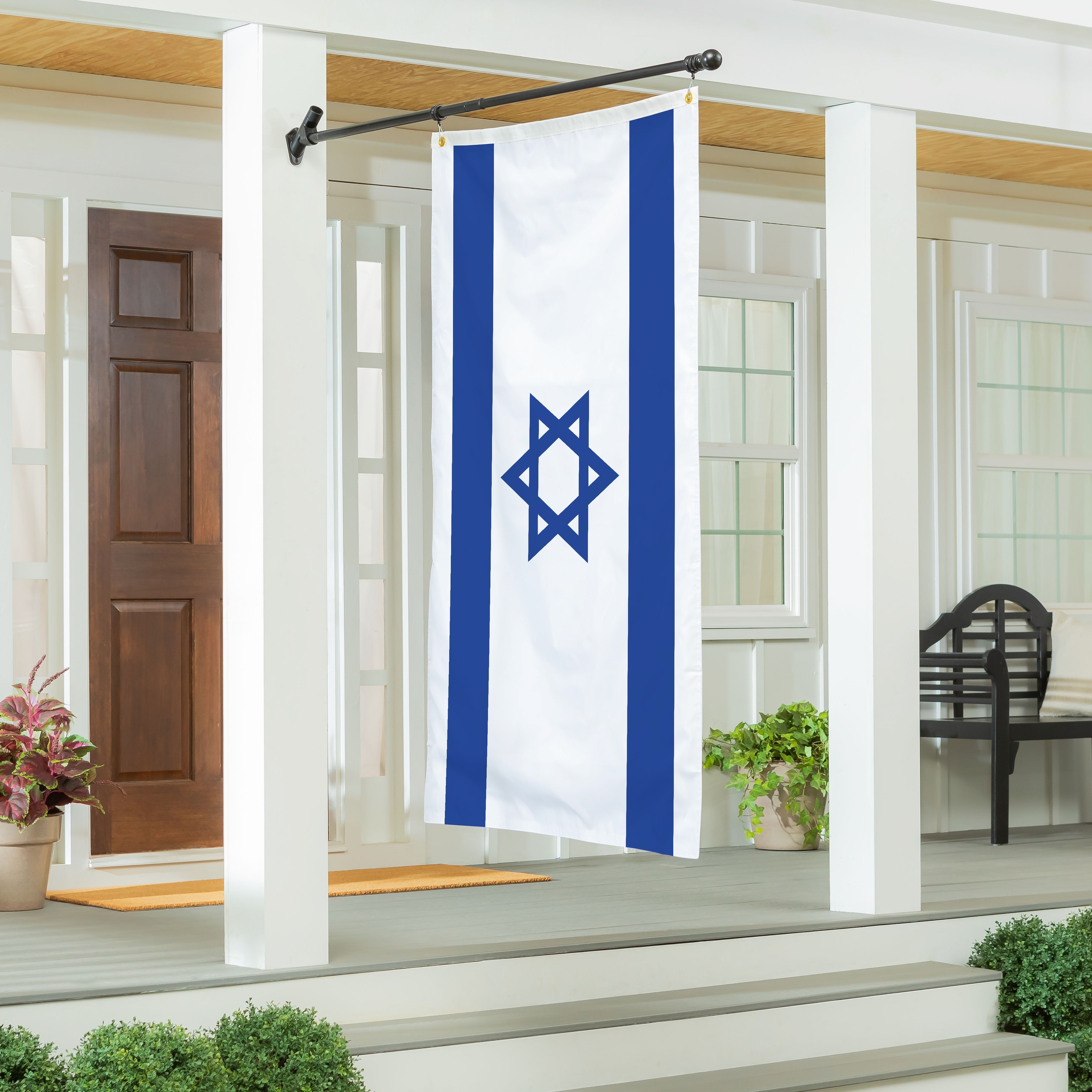 Israel National Double Sided Flag w/ 2 Grommets, 3'x5'