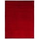 preview thumbnail 86 of 184, SAFAVIEH Santa Monica Shag Einara 2-inch Thick Area Rug 6'7" x 9'6" - Red - Rectangle