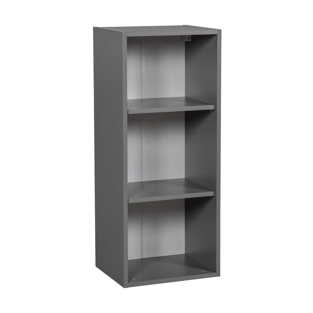 15" x 36" Wall Cabinet-Single Door-Grey - 15 x 36 x 12