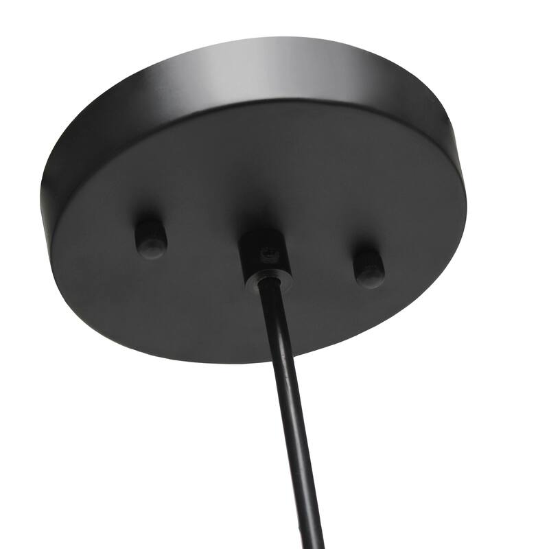 60 in. 1 Light Black Farmhouse Pendant
