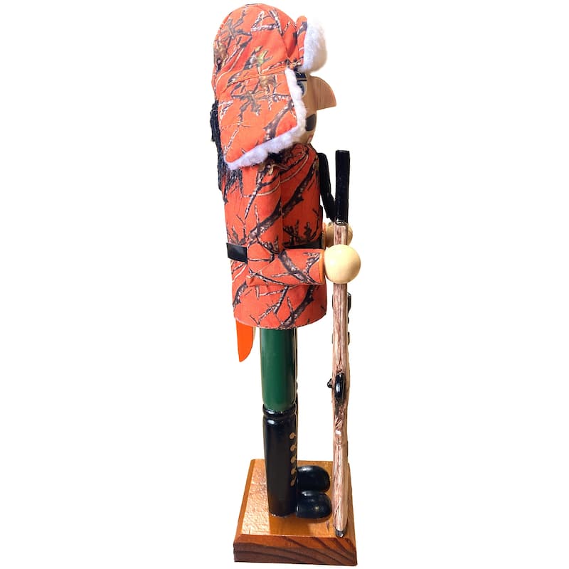14" Deer Camp Nutcracker