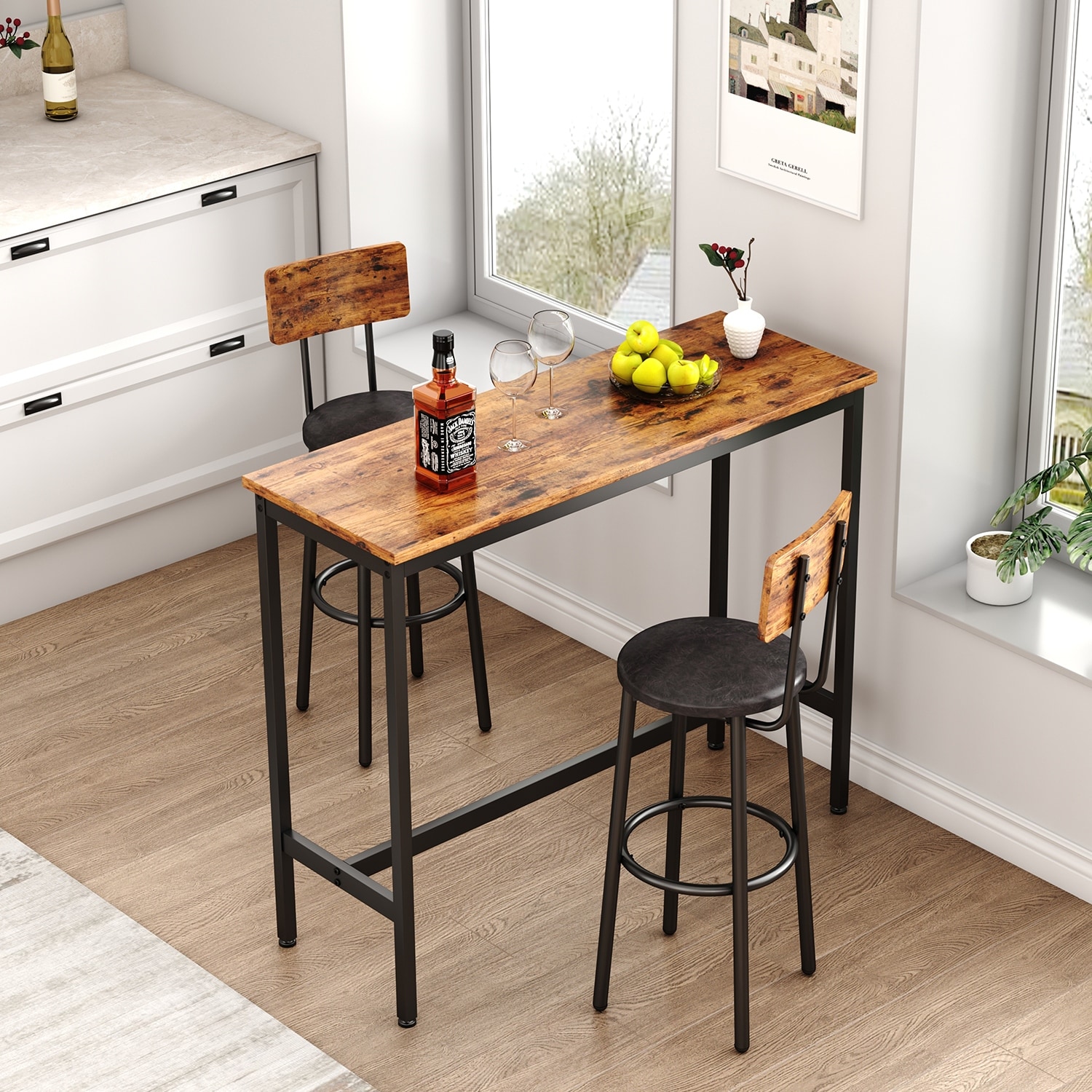Thin bar deals table