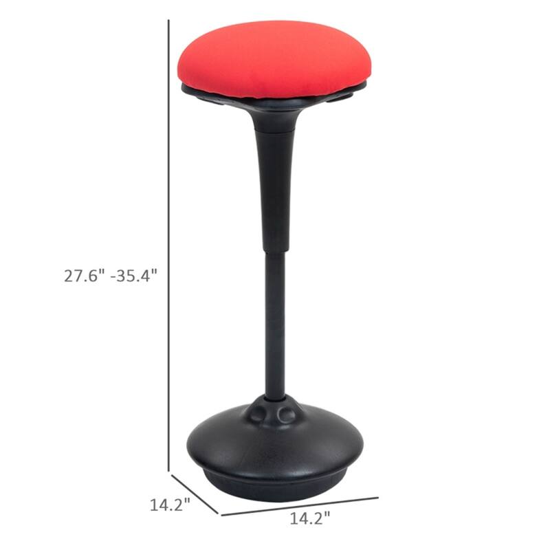 Adjustable Wobble Chair for Active Sitting Ergonomic Stool with Height Adjustment and 360 Degree Rotation