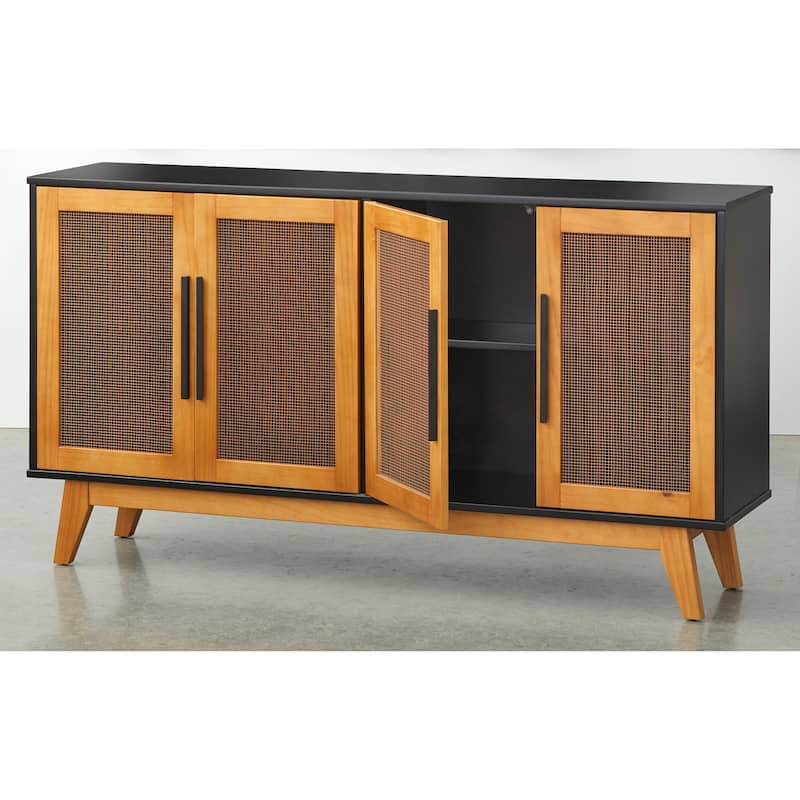 Lifestorey Loma Modern Farmhouse Buffet/Sideboard