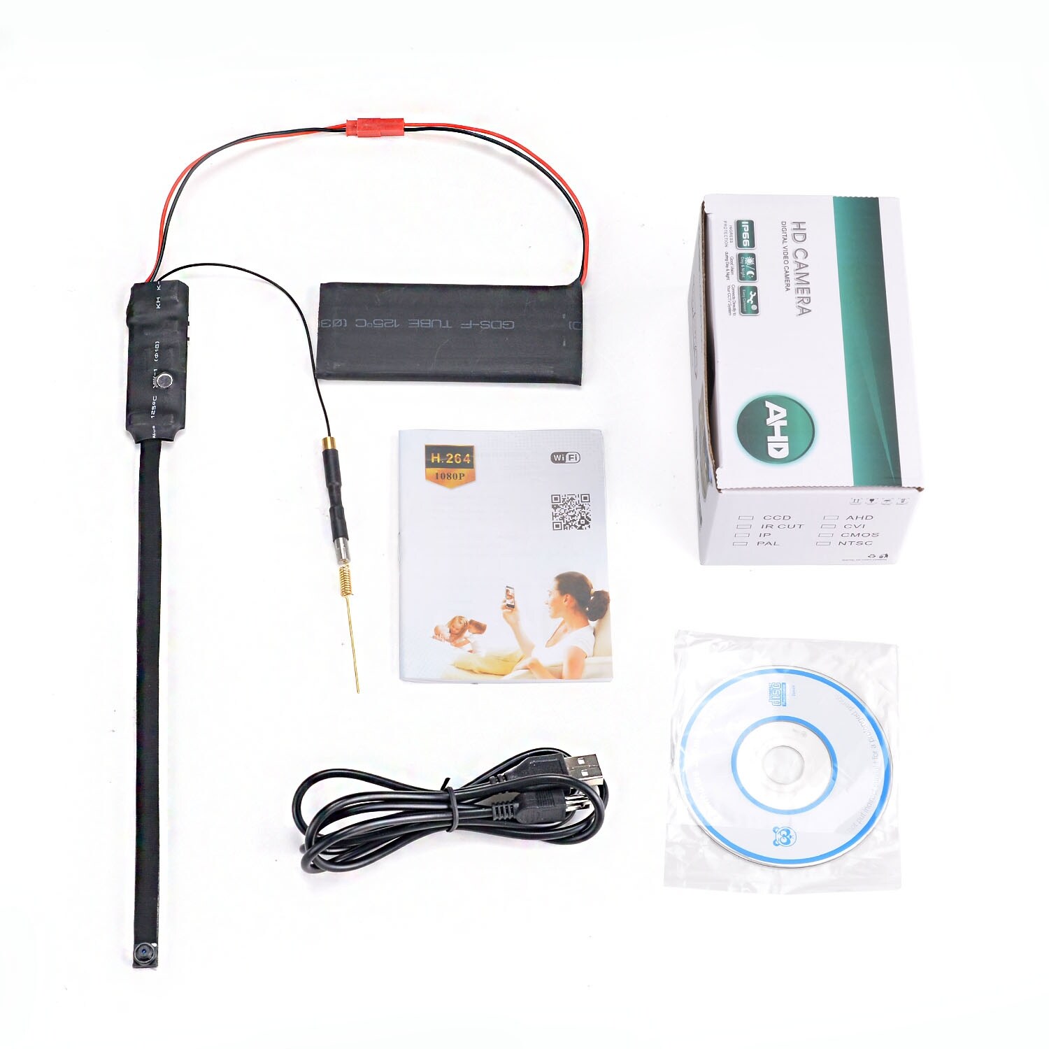 Mini WIFI 1080P HD Spy Hidden IP Camera Wireless DIY Module DV DVR Nanny Cam TO