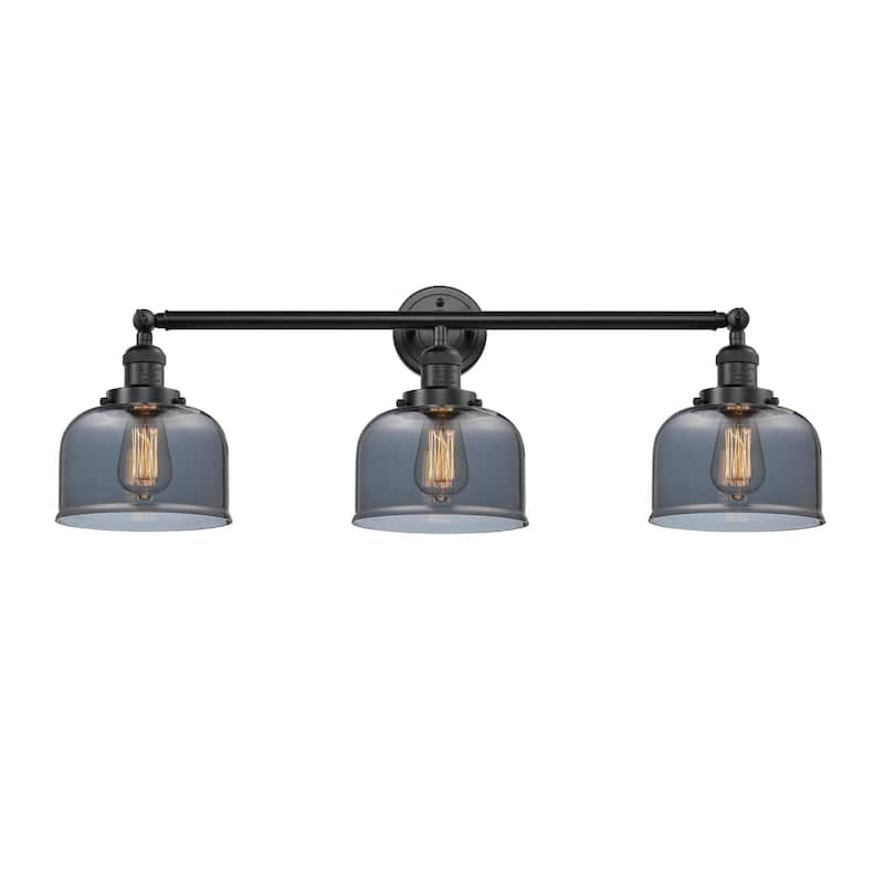 Innovations Lighting Large Bell 3 Light 32" Wide Bathroom Vanity Light