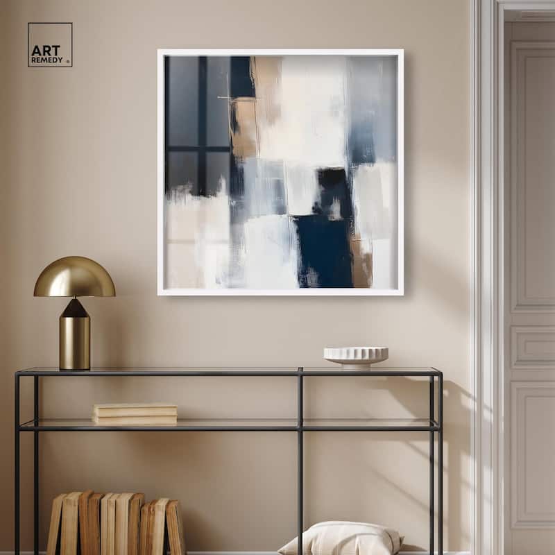 Blue Mood Depth II Shadowbox by Art Remedy