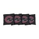 preview thumbnail 1 of 1, Chapman Panthers Black Cornhole Bags All-Weather Resin Filled
