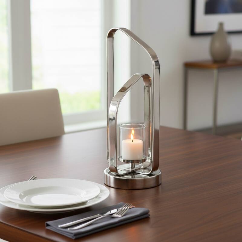 Candle Holder - Metal Stylish Hurricane