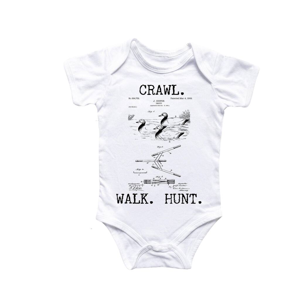 Duck Hunting - Baby Boy Girl Clothes Infant Bodysuit Funny Cute Newborn 3