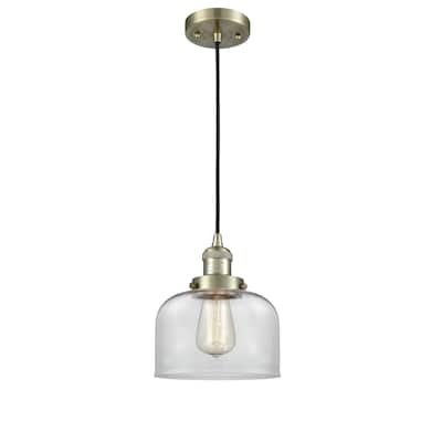 Innovations Lighting Franklin Restoration Bell - 1 Light 8" Cord Hung Mini Pendant
