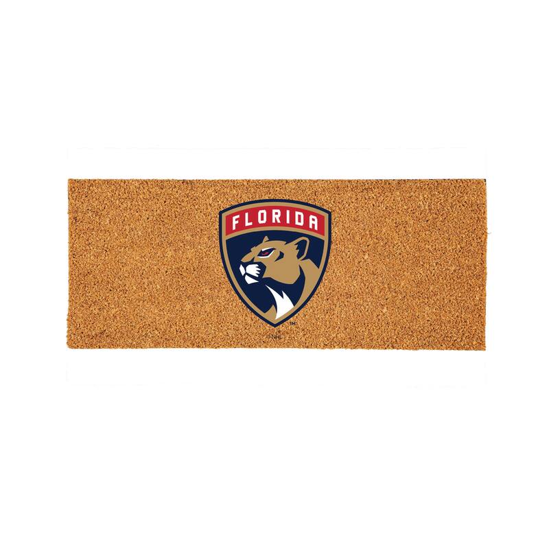 Florida Panthers Full Color Indoor/Outdoor Coir Mat