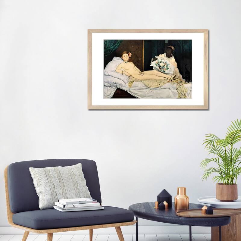 iCanvas "Olympia, 1863" by Edouard Manet
