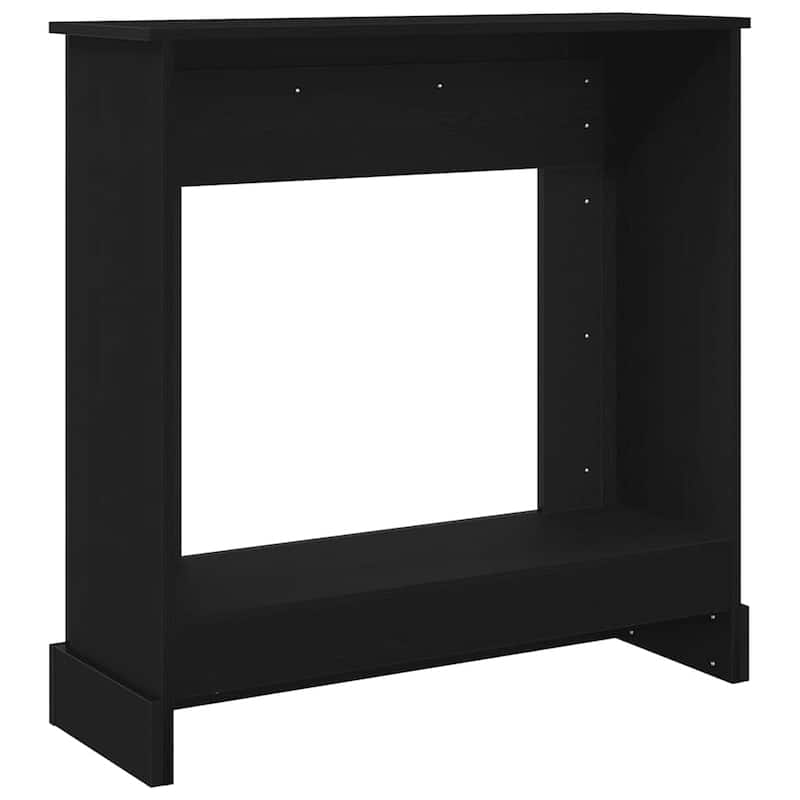 vidaXL Fireplace Surround 35.4x11.8x35.4" Engineered Wood