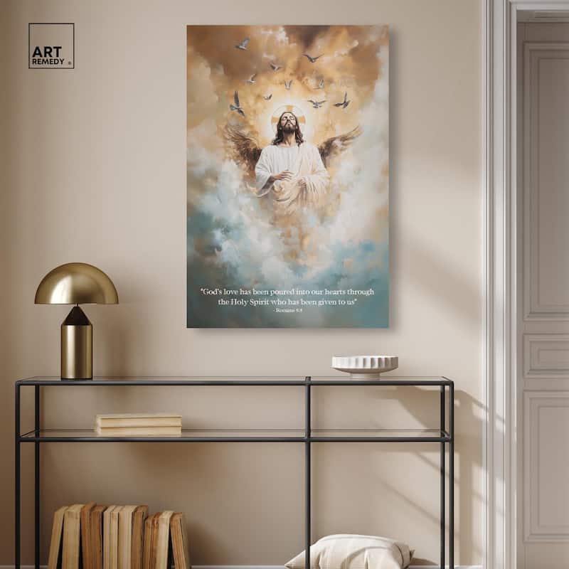 His Love Canvas by Art Remedy, Gallery Wrapped