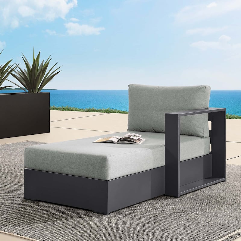 Tahoe Patio Aluminum Modular Right-Facing Chaise Lounge