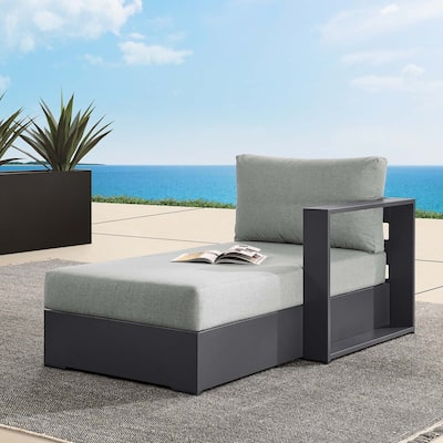 Tahoe Patio Aluminum Modular Right-Facing Chaise Lounge