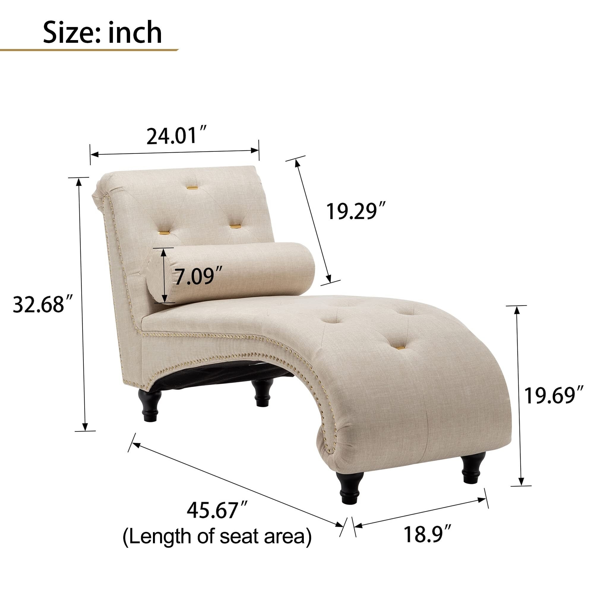 Chaise Lounge Chair Indoor Recliner Leisure Living Room Chair Rest