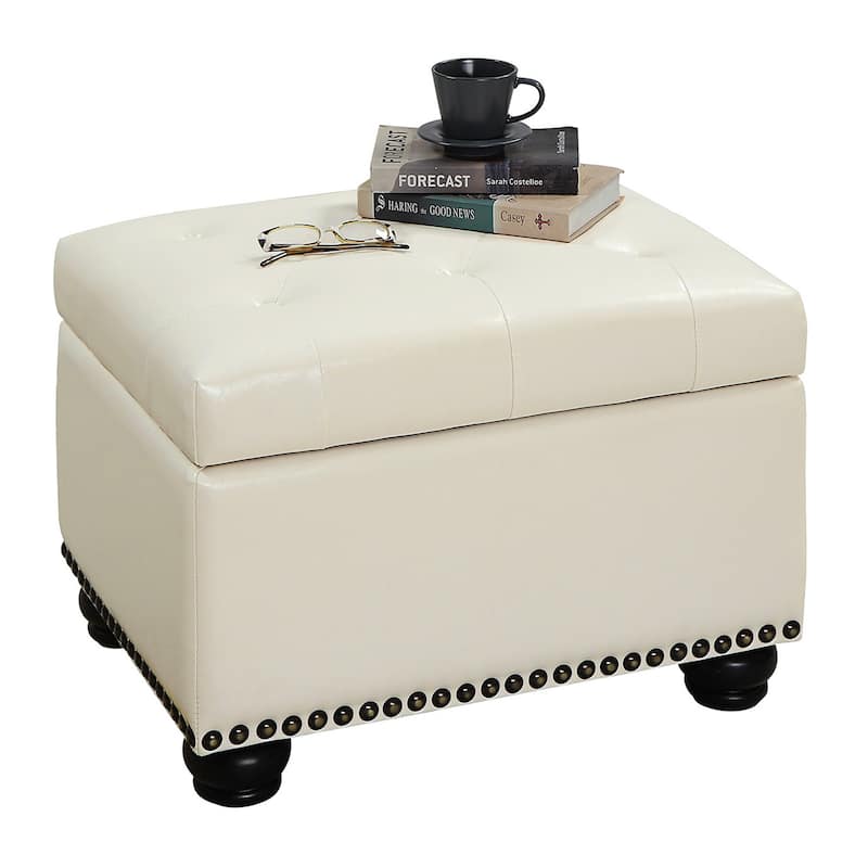 Convenience Concepts Designs4Comfort 5th Avenue Storage Ottoman