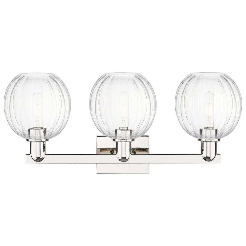 Innovations Lighting Downtown Urban - Preston - 3 Light 26" Globe Shade Bath Vanity Light