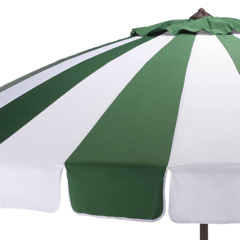 SAFAVIEH Outdoor Living Buti 9ft Crank Umbrella