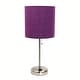 preview thumbnail 18 of 99, Porch & Den Custer Metal/ Fabric Lamp with Charging Outlet