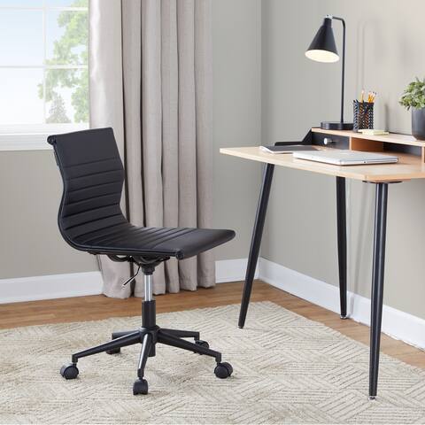 Porch & Den Tower Master Armless Adjustable Task Chair