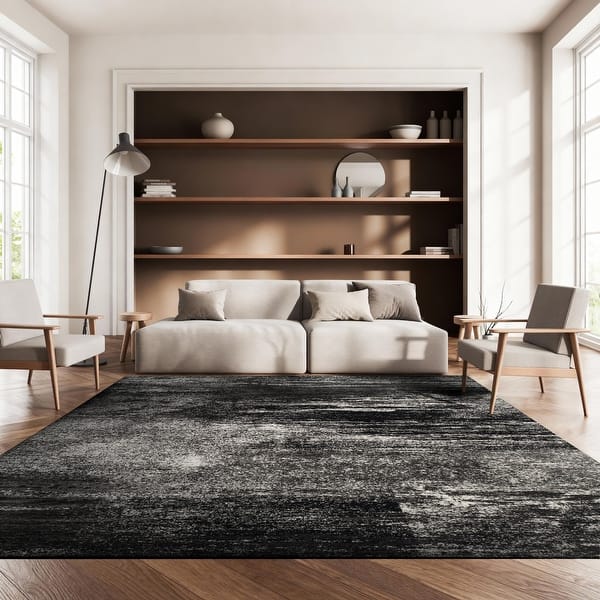 slide 2 of 20, SAFAVIEH Adirondack Brynn Modern Abstract Rug - Silver/Blue - 4' x 6'